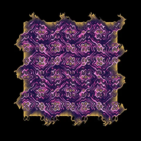 Fractal made of sine and cosine functions.