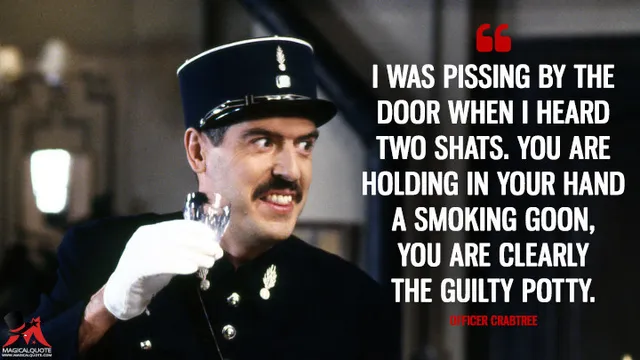 Officer Crabtree from 'Allo 'Allo