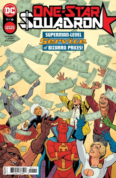 The cover of the first issue of One-Star Squadron