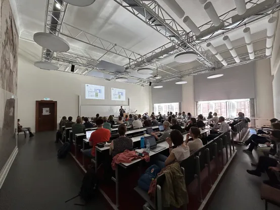 Photo of the conference venue at Humboldt-Universität zu Berlin. 