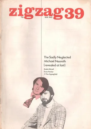 Zigzag with Mike Nesmith on cover