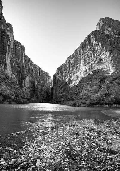 Santa Elena Canyon, Big Bend NP, Texas, Nov 2022