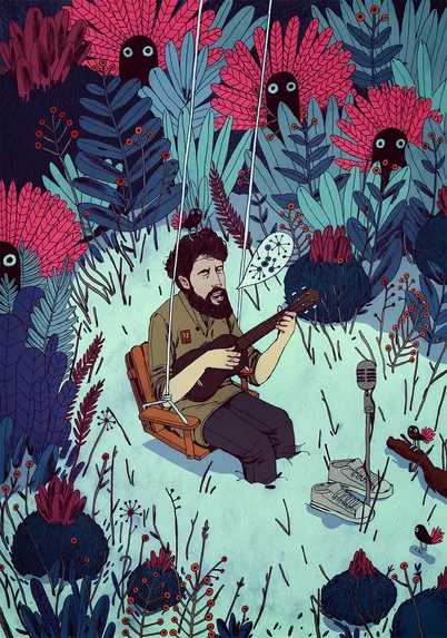 One of my first professional illustrations, a long time ago.