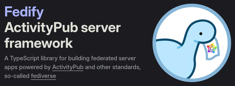 activitypub typescript server framework called Fedify announces first stable release. It is being used by the open source Ghost CMS platform. Can't wait to see what other apps are created with Fedify

Github repo here: https://github.com/dahlia/fedify/releases/tag/1.0.0