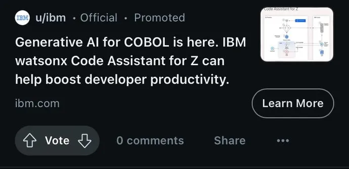 “A.I. For COBOL”
