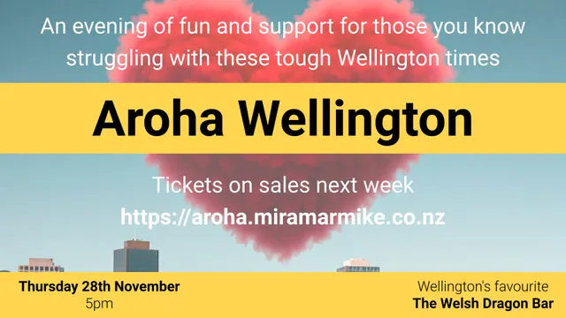 Google Gemini created image for the Aroha Wellington 20024 event.