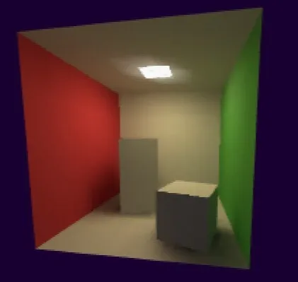 Cornell box on the Nintendo 64