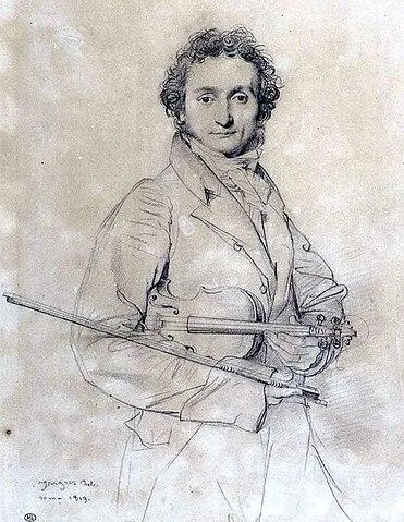 Ulteriori dettagli Niccolò Paganini  By Jean-Auguste-Dominique Ingres