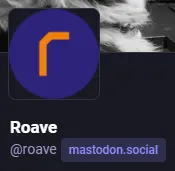 Opening the original instance it has a profile picture and header

Roave
@roave
mastodon.social