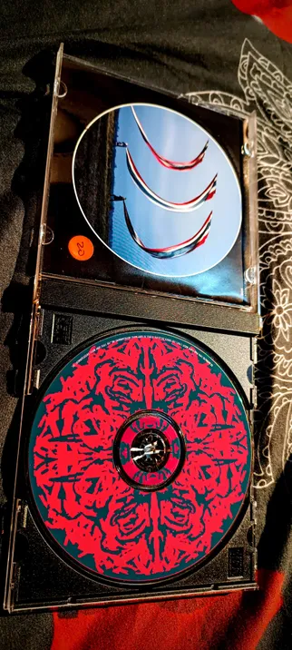 Original photograph of cover Division Bell taken minutes ago 

CD+ inner cover 