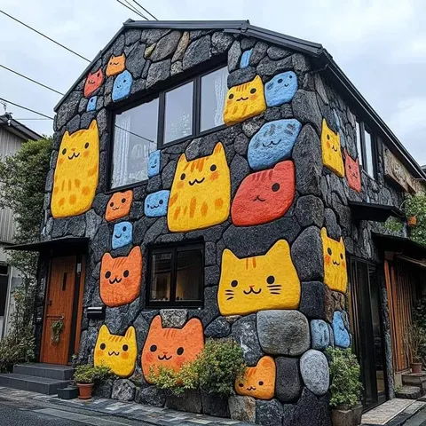 ALT

Casa decorada con gatos.