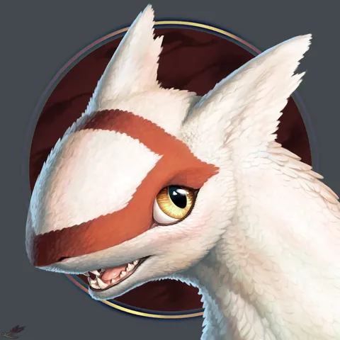 My current profile pic - the Pokemon Latias, rendered with too much detail.