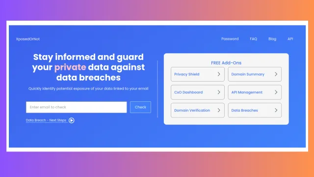 XposedOrNot: our open-source Data Breach Monitoring Service is now in public beta