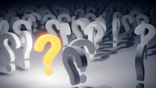 Image représentant des points d'interrogation, pour faire le lien avec notre FAQ. 