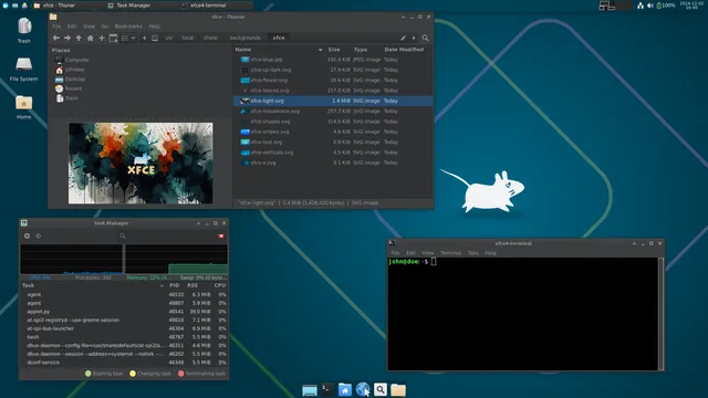 XFCE desktop screenshot