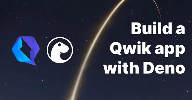 build qwik with deno