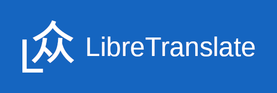 LibreTranslate logo.