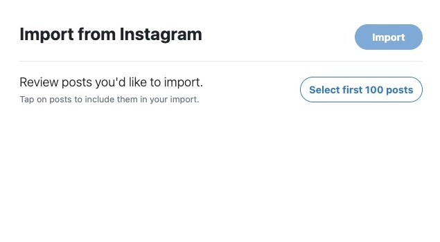 Capture d'écran de la page d'import de Pixelfed, qui mentionne que les posts d'un zip précédemment importé ont bien été importées, puisqu'il n'en trouve pas de nouvelle. Mais les posts n'apparaissent pas plus dans l'interface.