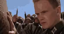 starship troopers: "it's afraid"