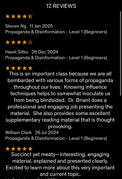 A selection of 4.5-5 star reviews: