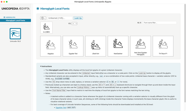 Unicopedia Ægypta Social Preview