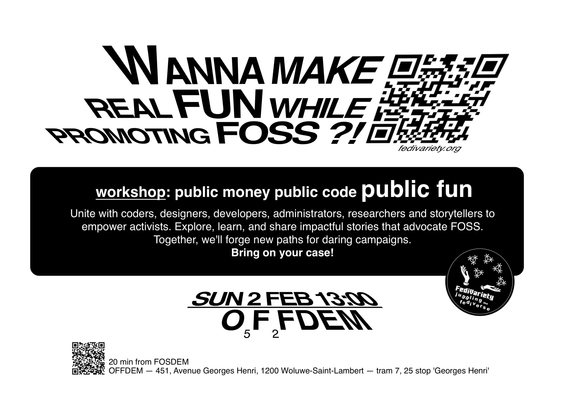 Wanna make real FUN while promoting FOSS ?!