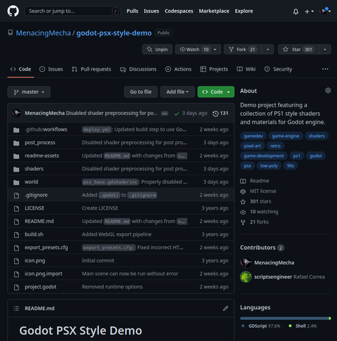 GitHub page
