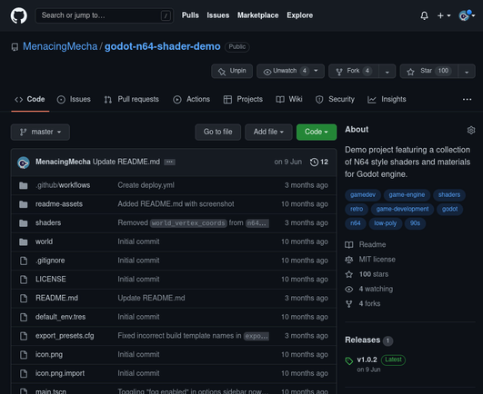 GitHub page