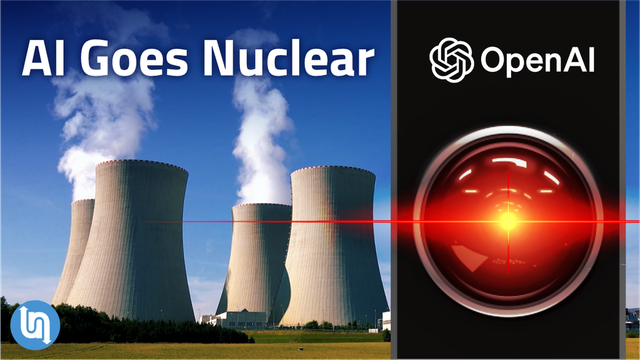 Hal 9000 next to a Nuclear Power Plant