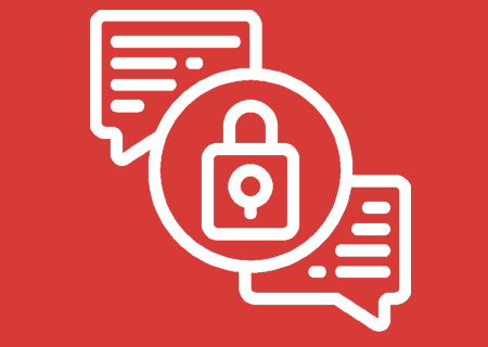 Symbol for "end-to-end encryption"