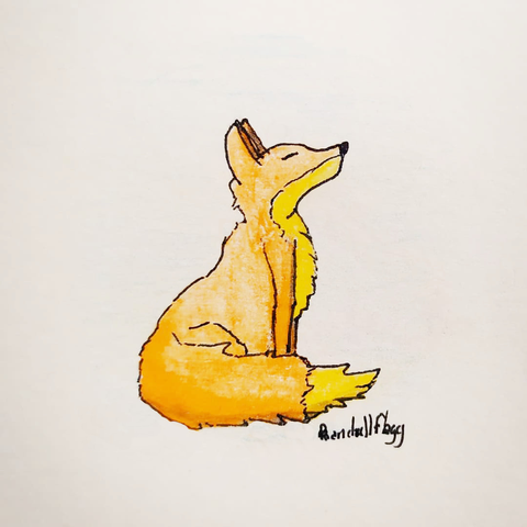 Mon renard mais façon réaliste :)