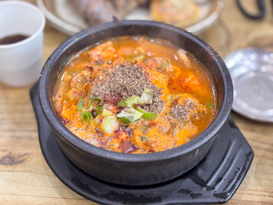 아바이순대국밥