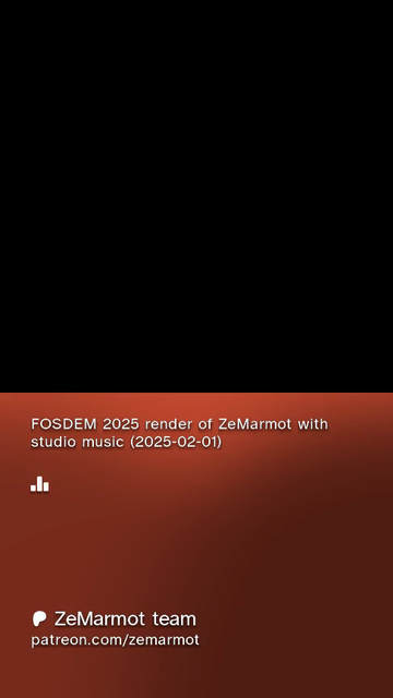 A preview of the video (from ZeMarmot animated short film) made available to our patrons.