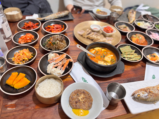 韓定食