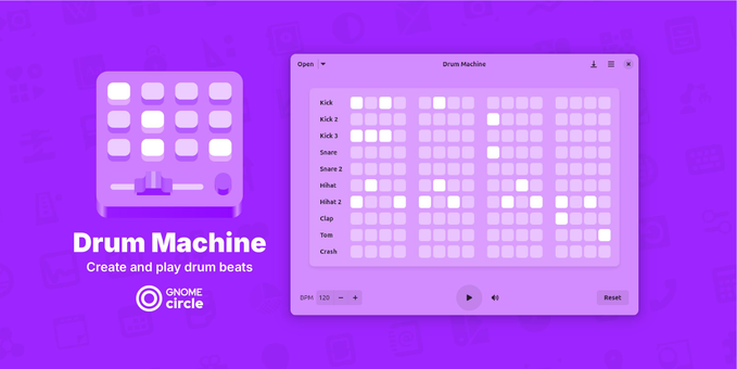 Drum Machine's banner
