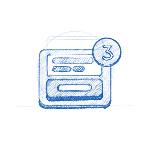 App icon sketch: Push.