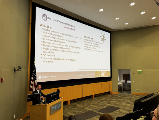 Chase Parsons, DO, MBI
Chief Medical Information Officer
Boston Children's Hospital