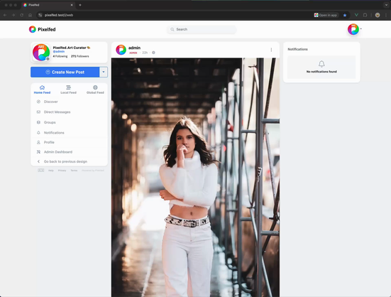 Pixelfed custom filters