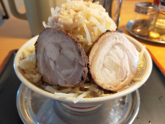 Jiro ramen - big heaping bowl of ramen