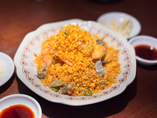 麥片蝦
