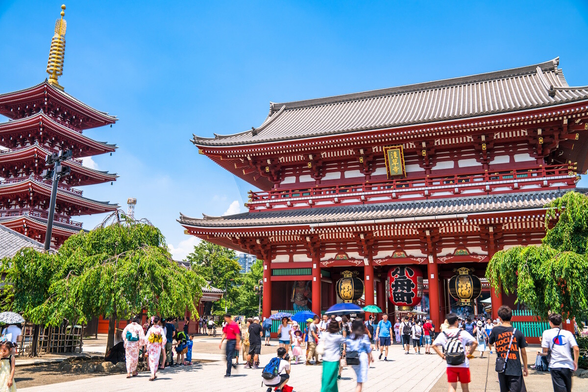 Sensoji in Asakusa