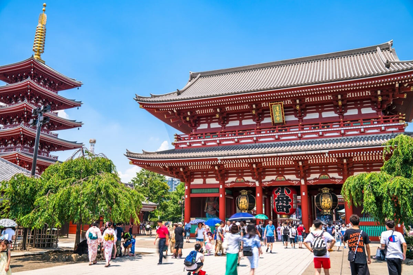 Sensoji in Asakusa