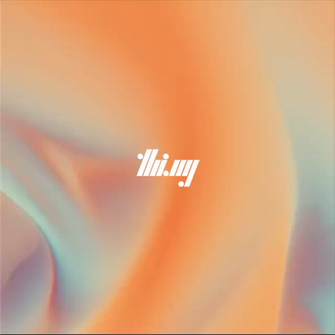 2 min animation of abstract, slowly morphing shapes & complex color gradients/washes... the color theme is somewhere between salmon, pinks, oranges, blues, purples