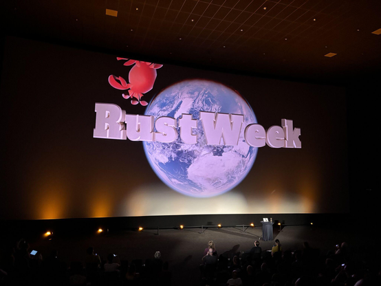 RustWeek opening