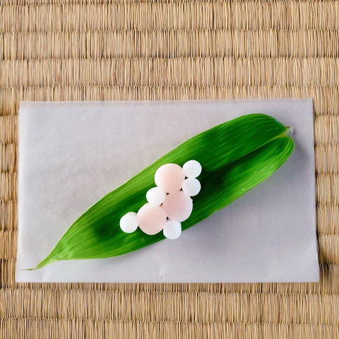 An abstract sweet made to mimic the suckers of an octopus.