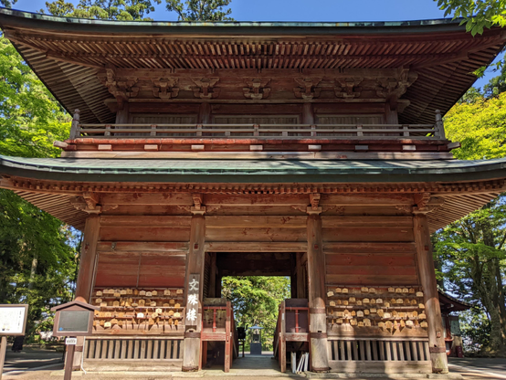 Enryaku-ji's Monju Gate.
