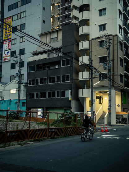 An ordinary residential area in Japan