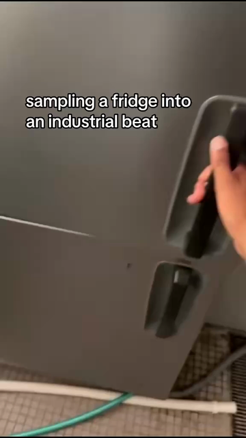 a beat made using a fridge sample