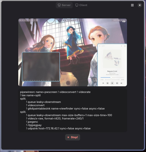 Server part