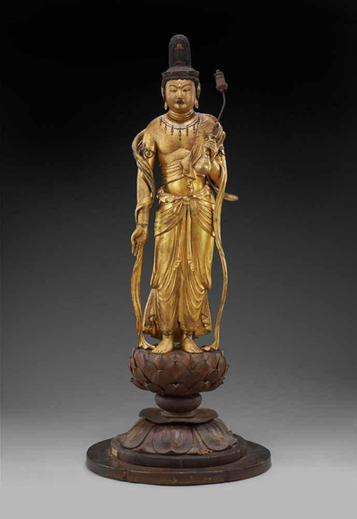Standing statue of #Maitreya #Bodhisattva, by Kaikei, #Japan.
#BuddhistArt #Buddhism